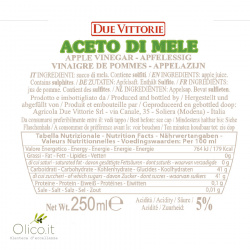 Bis Due Vittorie Balsamic Vinegar - Argento and Apple