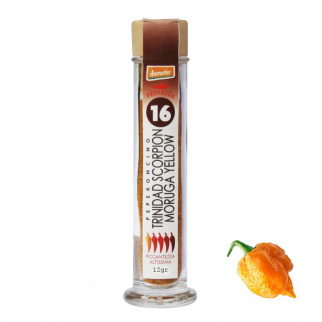 Poudre de piment trinidad scorpion moruga yellow