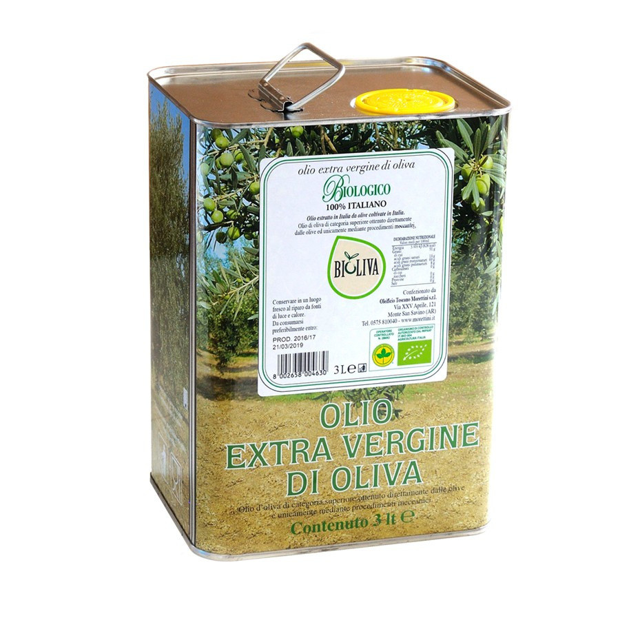 Huile d'olive UTICA vierge extra bio 5l en bidon Tunisienne