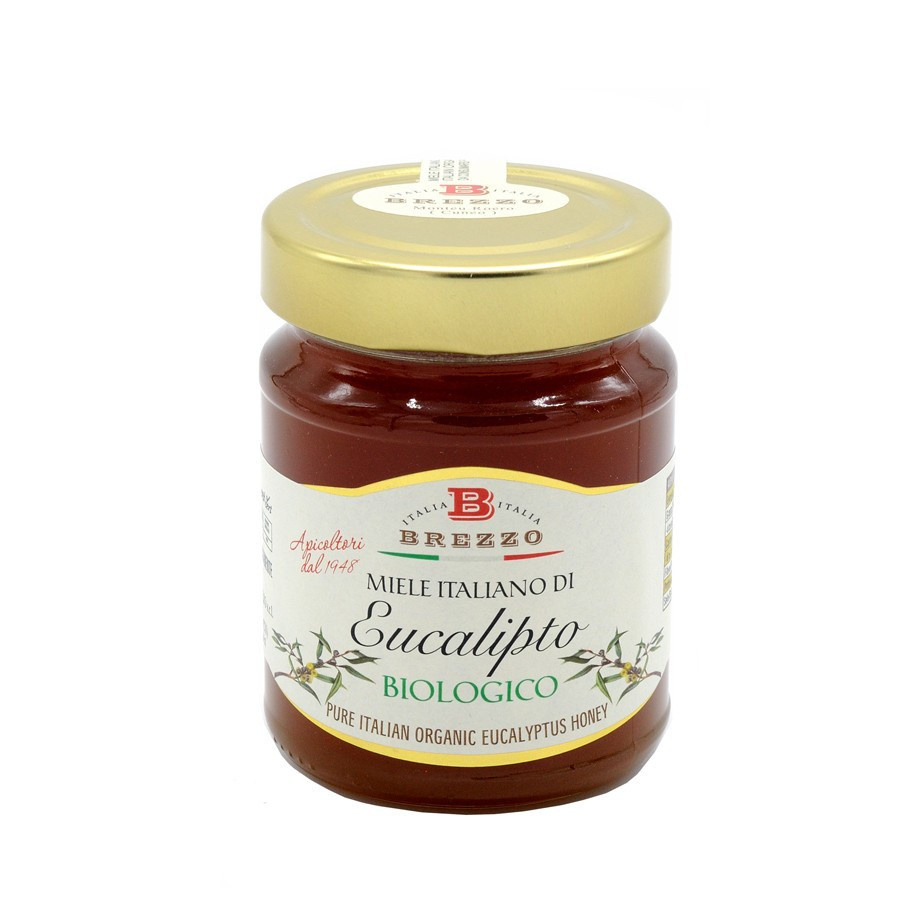 Miel d'Eucalyptus Biologique Italien 350 gr Apicoltura Brezzo Piemont