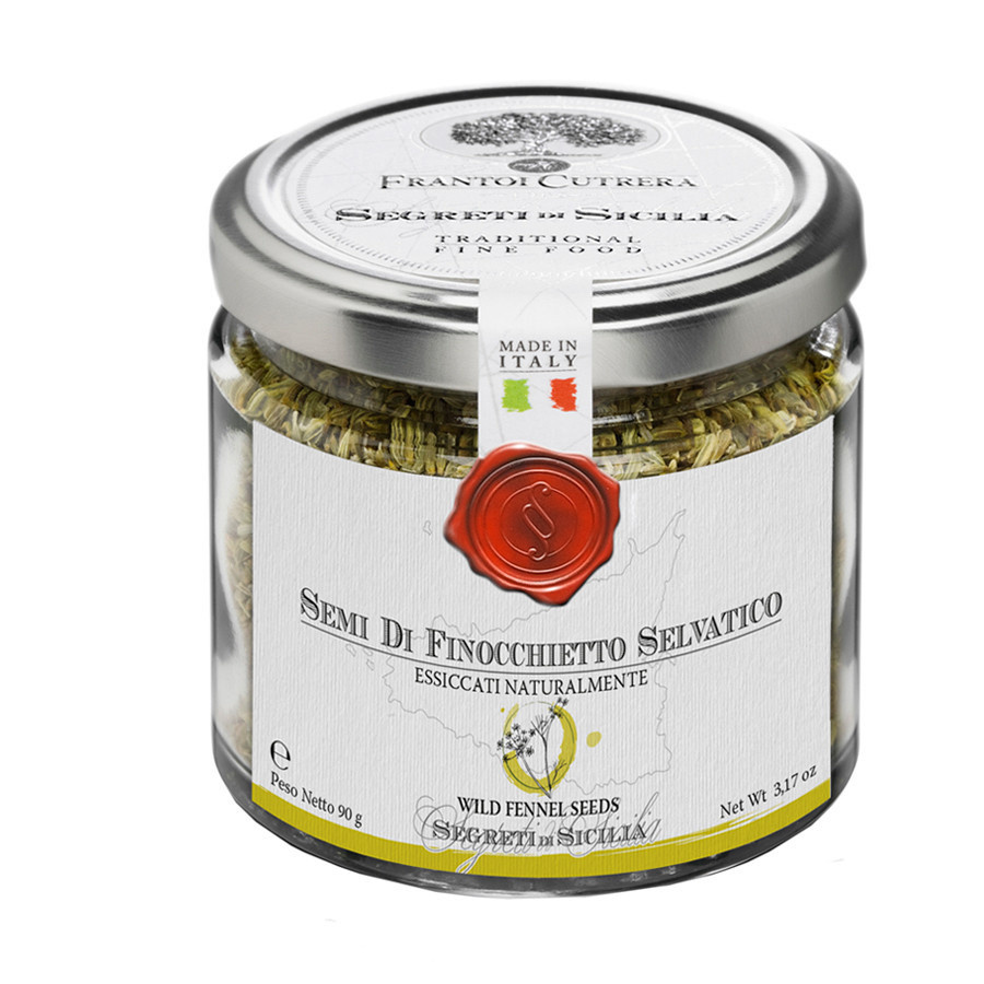 Wild Fennel Seeds 90 gr Frantoi Cutrera Sicily Segreti di Sicilia