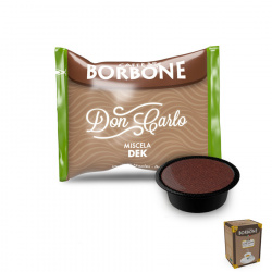 50 Kapseln Borbone GRÜN / DEK Produkte Lavazza A Modo Mio* Kompatible
