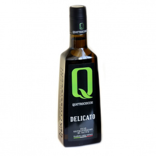 Extra Virgin Olive Oil Delicato 100% Leccino Quattrociocchi