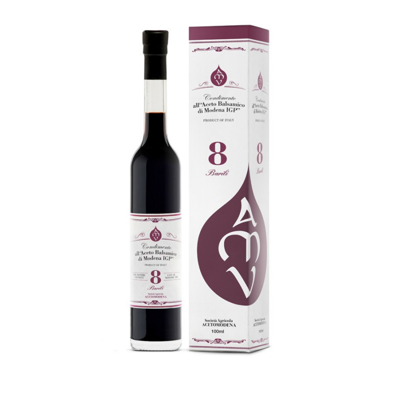 8 Barili - Condimento all' Aceto Balsamico di Modena IGP 
