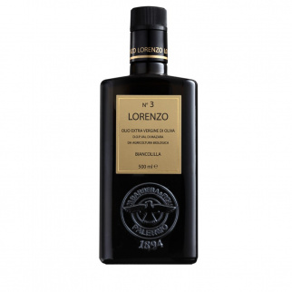 Organic Extra Virgin Olive Oil Lorenzo N° 3, PDO "Val di Mazara"
