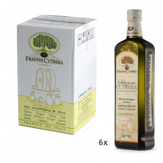 Aceite de oliva virgen extra Selezione Cutrera IGP Sicilia 750 ml x 6