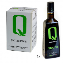 Extra Virgin Olive Oil Olivastro 500 ml x 6