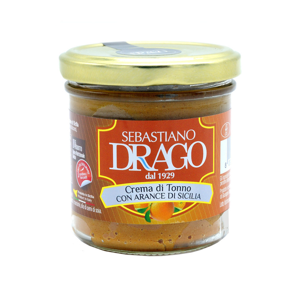 Creamy Tuna fish pâté with Oranges from Sicily Sebastiano Drago