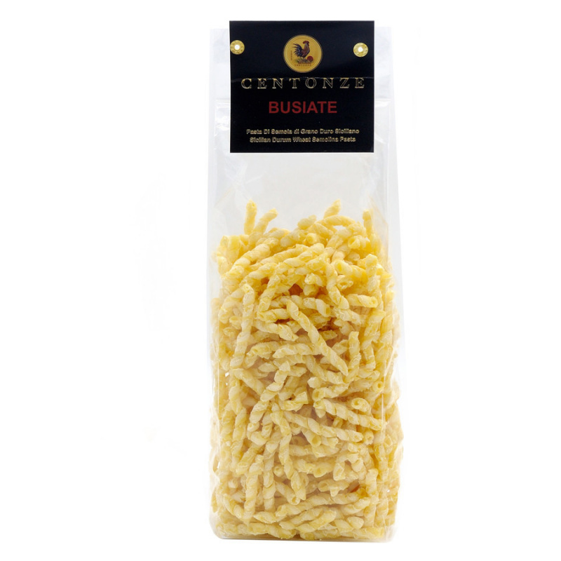 Busiate Sicilian Durum Wheat Pasta 500 gr