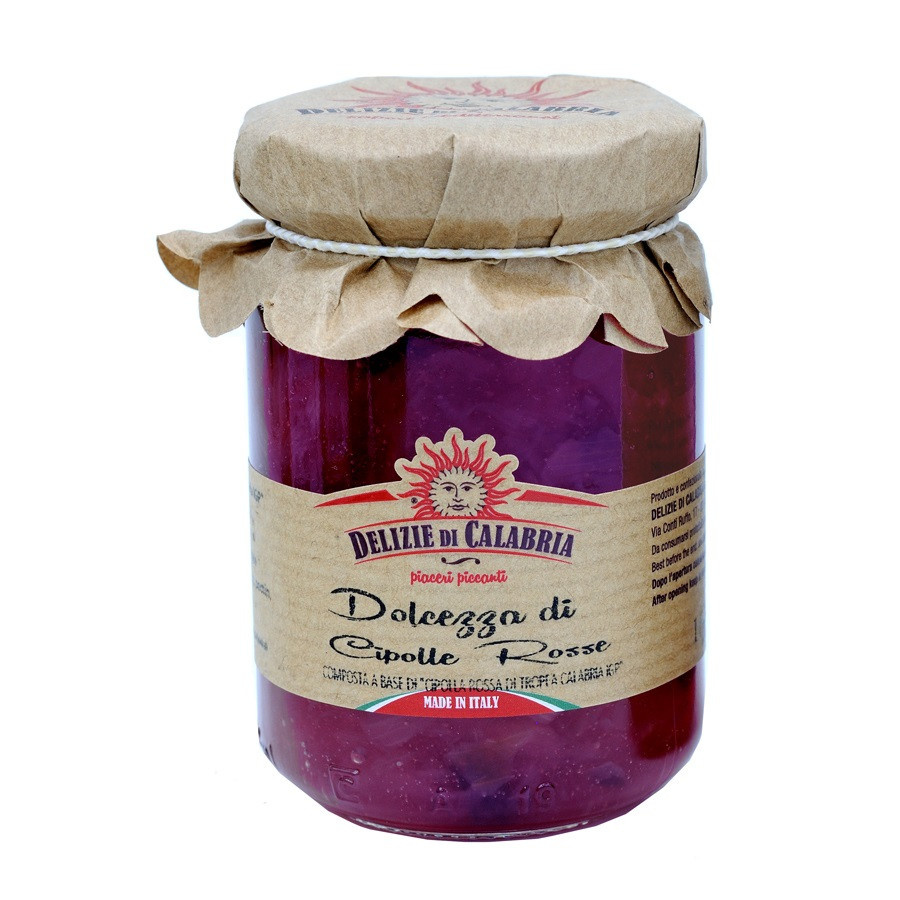 Tropea PGI IGP Red Onion Jam 160 gr Delizie di Calabria