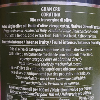 Box olio extra vergine di oliva Gran Cru Galantino