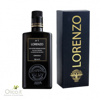 Organic Extra Virgin Olive Oil Lorenzo N° 1, PDO "Valli Trapanesi"