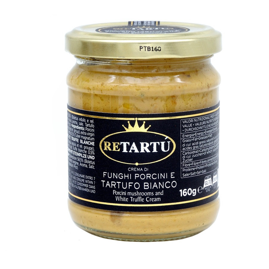 Porcini mushrooms and White Truffle Cream 160 gr Giuliano Tartufi