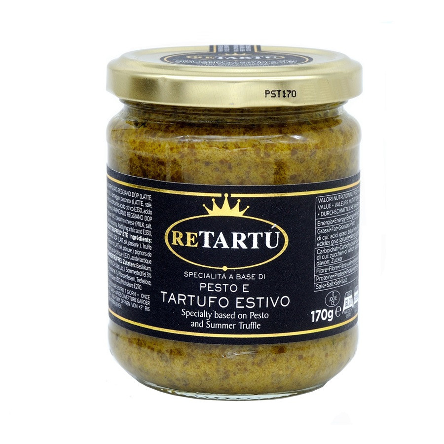 Pesto Sauce with Black Summer Truffle 170 gr Giuliano Tartufi