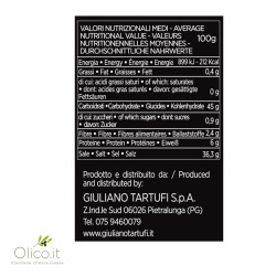 Set Tartufo Nero: Spolverata 100 gr e Condimento a base di olio extra vergine di oliva 100 ml