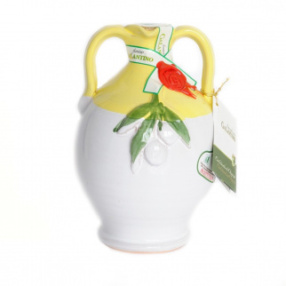 Handgemachter Keramiktopf “Cinci” mit nativem Olivenöl
