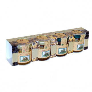Sicilian Black Bee Summer honey Tasting Set