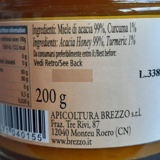 Acacia Honey and Turmeric
