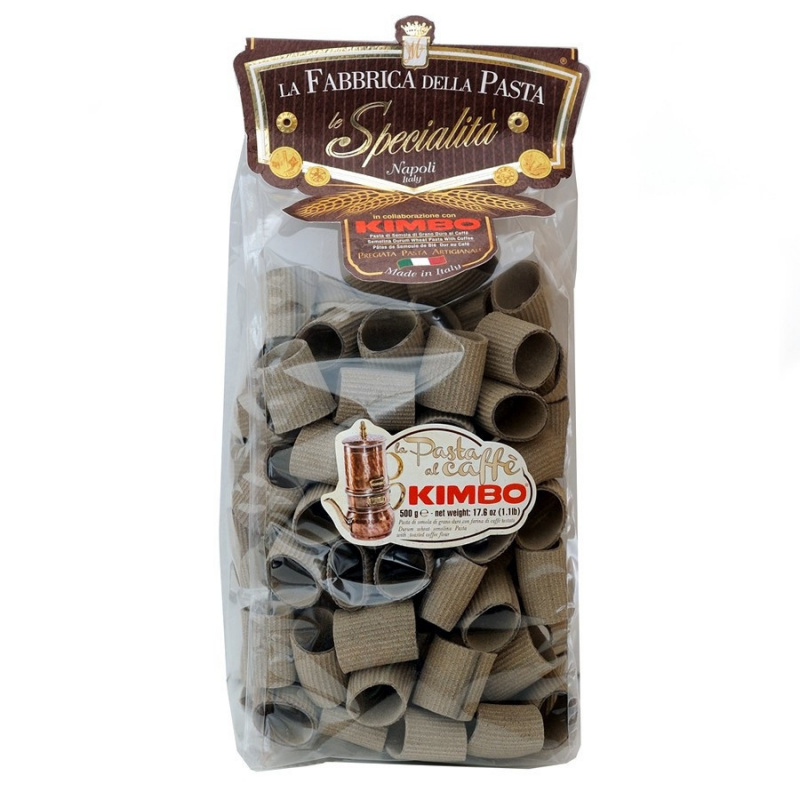 Kimbo Coffee Pasta - Paccheri rigati 