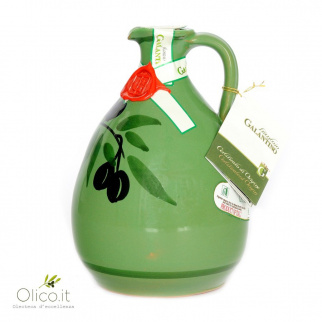 Handgemachter Keramiktopf “Tony” mit nativem Olivenöl