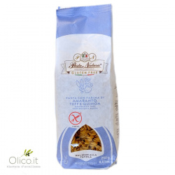 Fusilli Gluten Free Pasta with Amaranth, Teff and Quinoa flour