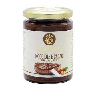 Cocoa and hazelnuts Spreadable Cream 370 gr