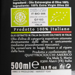 Extra Virgin Olive Oil Leccino Quattrociocchi