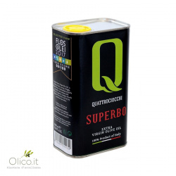 Olio Extra Vergine di Oliva Superbo 100% Moraiolo Quattrociocchi