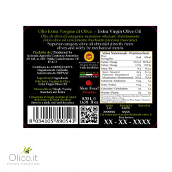 Aceite de Oliva Virgen Extra DOP Valle del Belice 500 ml