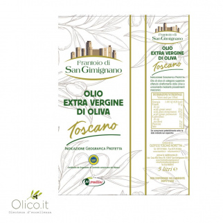 Toskanisches natives Olivenöl extra IGP 5 lt