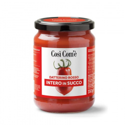 Tomate Datterino Rojo Entero en Jugo 350 gr