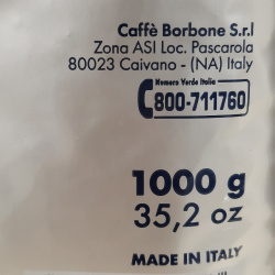 Borbone Caffè en grains de café Grani Nobile 1Kg – Italian Gourmet FR