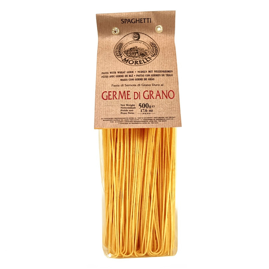 Spaghetti Wheat Germ Pasta Antico Pastificio Morelli Tuscany 500 gr