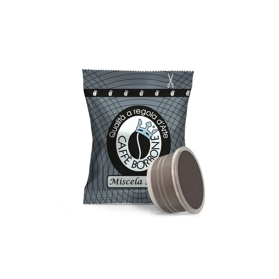 BLACK Blend Capsules Borbone Coffee Compatible Lavazza Espresso Point