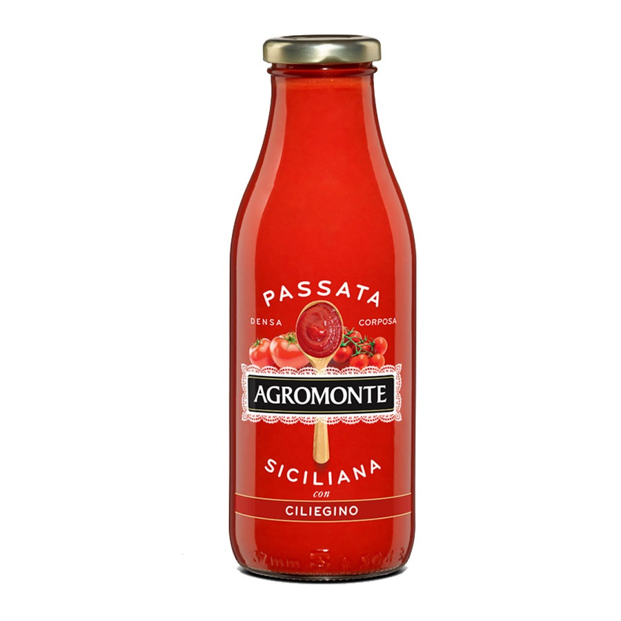 Passata sauce with Cherry Tomato 520 gr Agromonte Sicily