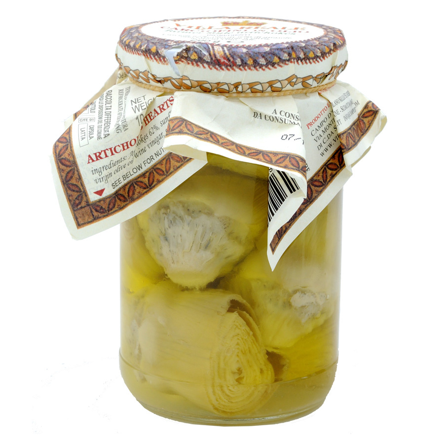 Artichokes in olive oil 290 gr Villa Reale Campo d'Oro Sicily