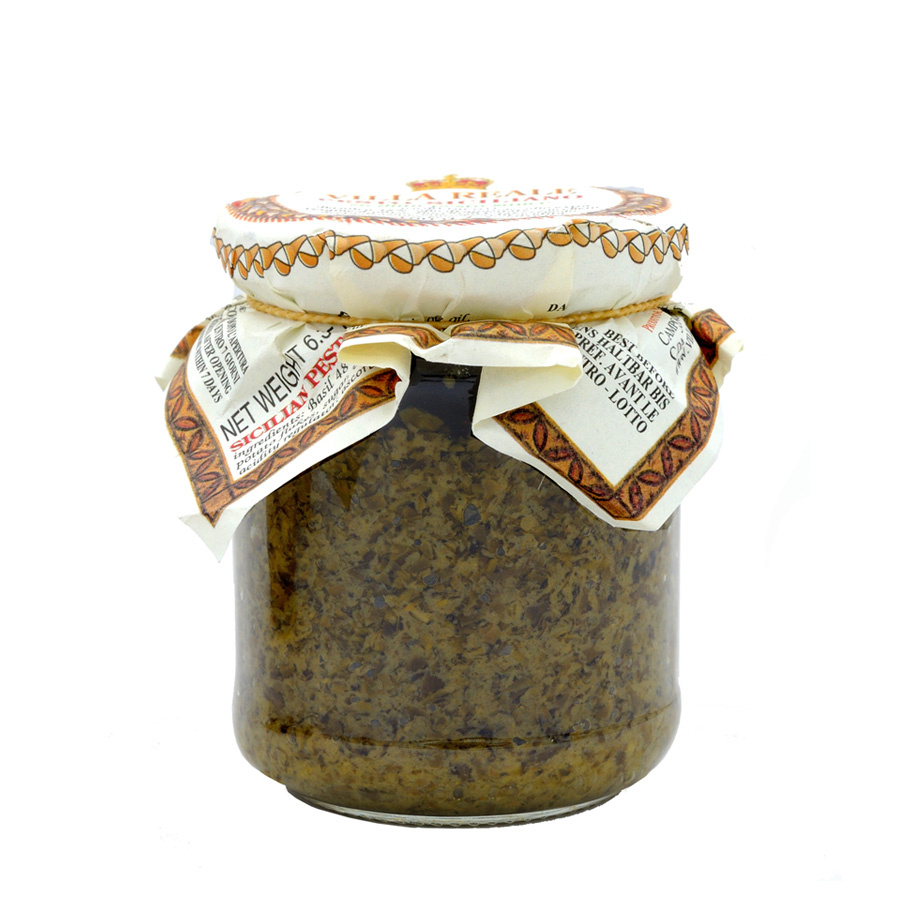 Pesto Verde Siciliano 180 gr Villa Reale Campo d'Oro Sicilia