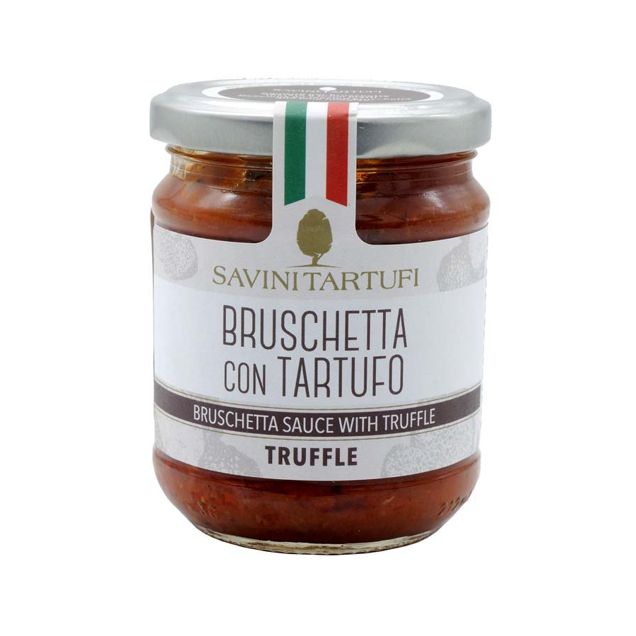 Sauce Bruschetta Tomate et Truffe Noire 180 gr Savini Tartufi Toscane