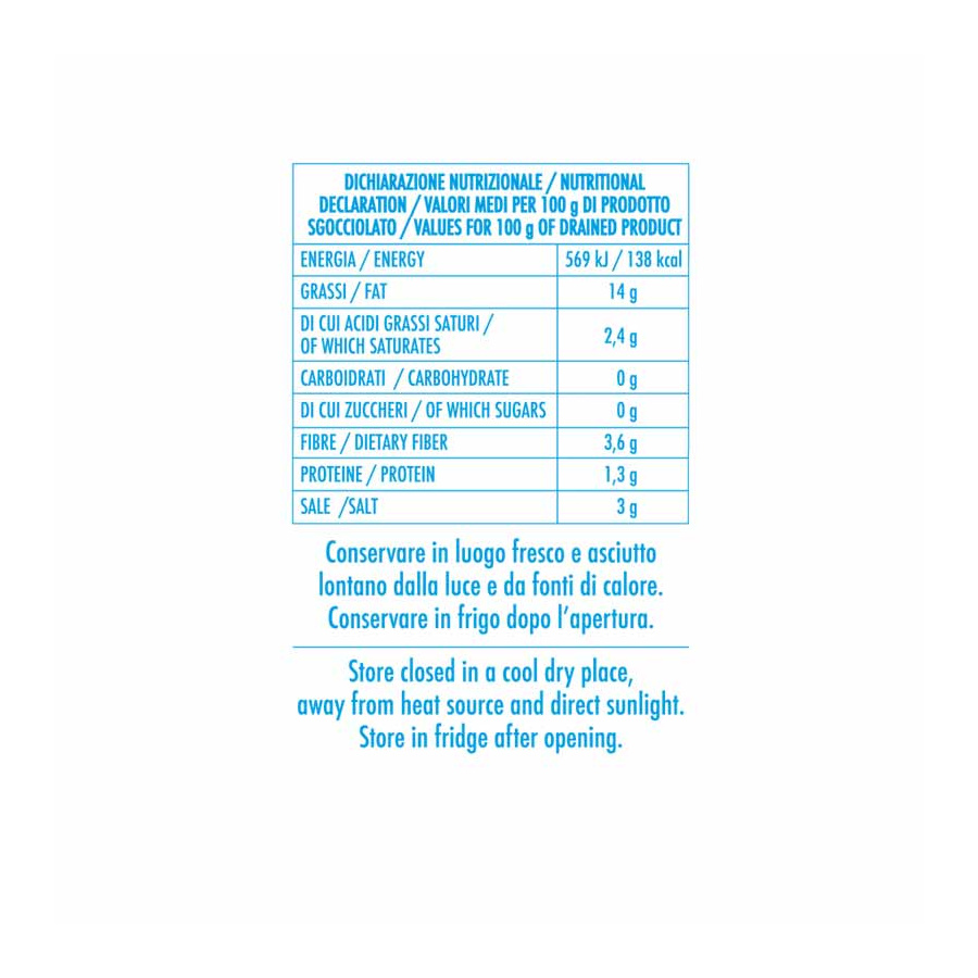 Sweet Green Olives Nocellara Siciliana in brine 560 gr Barbera Sicily