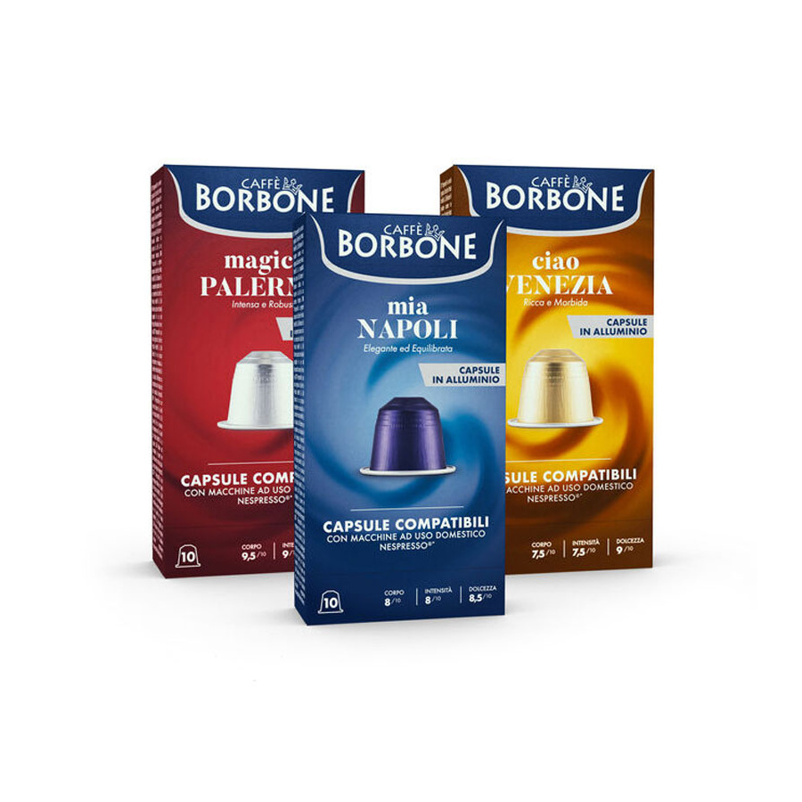 Borbone Nespresso Nobile 10 capsules de café – Italian Gourmet FR