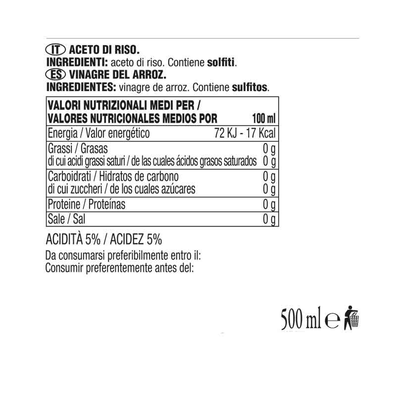 Sushi Angebot Sushireis Gli Aironi 1 kg und Reisessig Carandini 500 ml