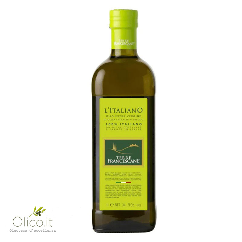 L'Italiano Extra Virgin Olive Oil 1 lt Terre Francescane Umbria