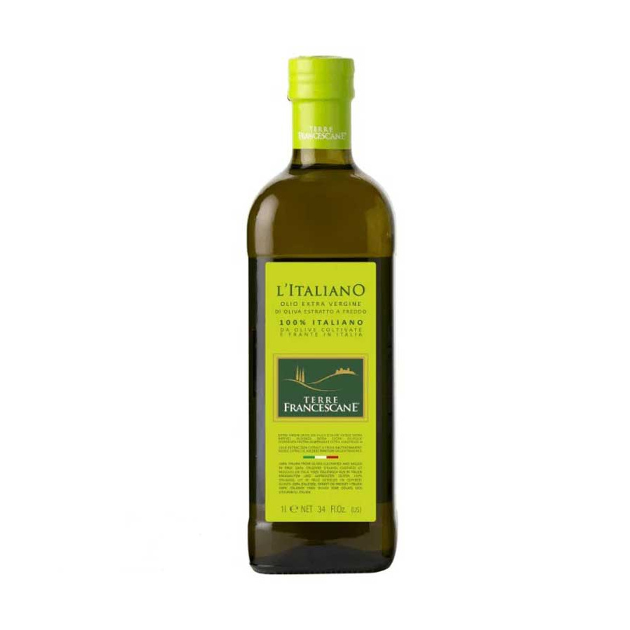 L'Italiano Extra Virgin Olive Oil 1 lt Terre Francescane Umbria