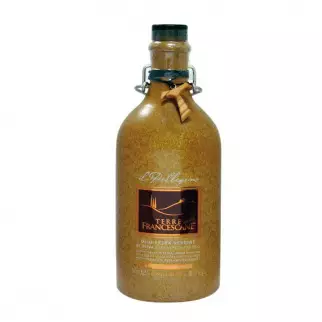 Bouteille d'huile d'Olive Sicilia Pousse de Tilleul Céramique
