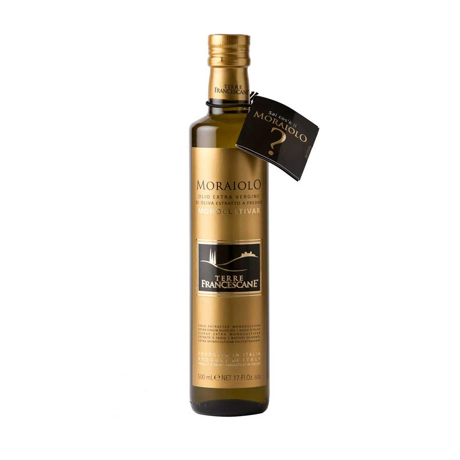 Intense Extra Virgin Olive Oil Monocultivar Moraiolo 500 ml
