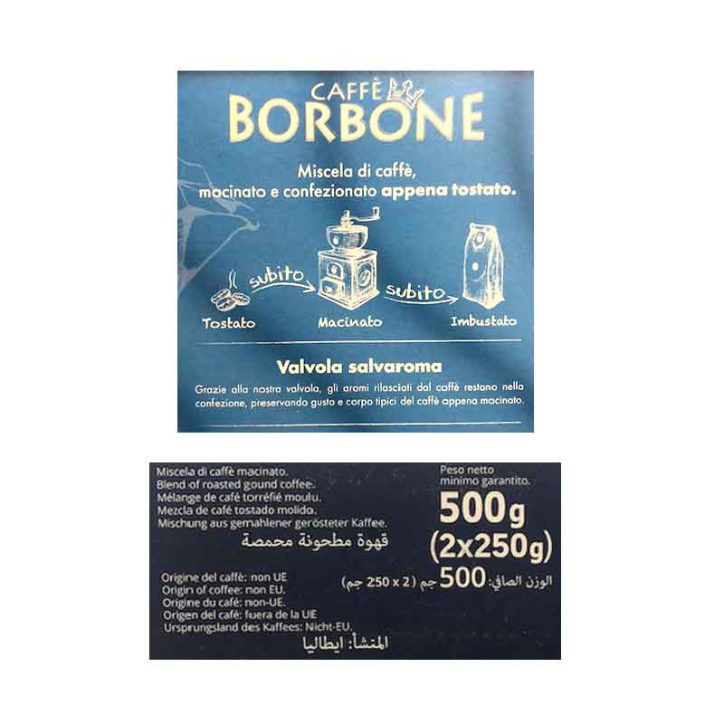 Caffè Nobile in capsule compatibili con Lavazza A Modo Mio - Caffè Borbone - 50pz