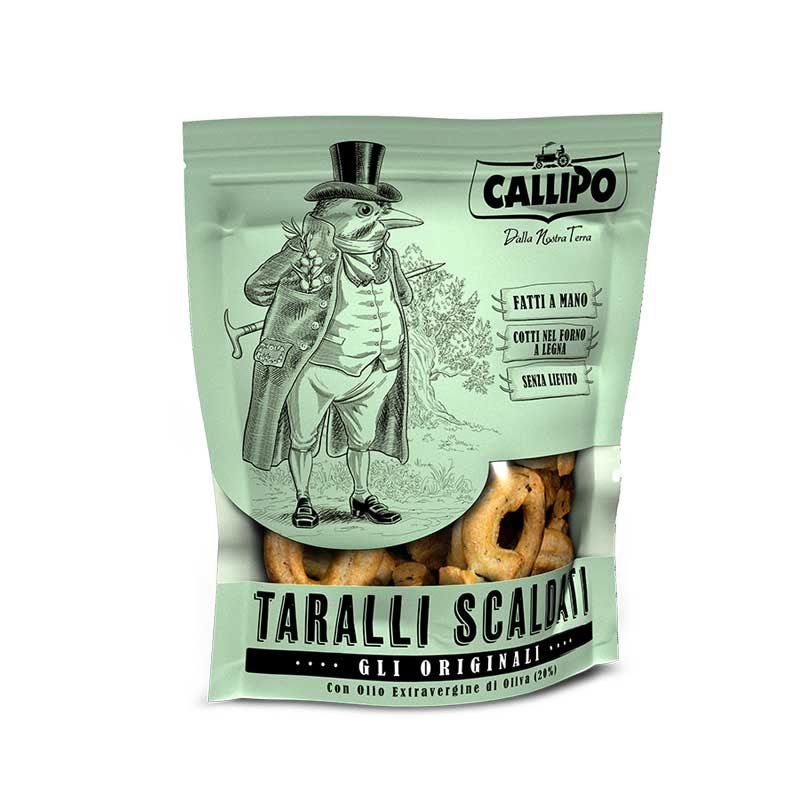 Callipo Taralli Scaldati Con Olio Extravergine Di Oliva Gr