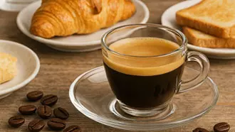 Lot De 6 Tasses à Café Kimbo Avec Sous-tasses - 20cl - Dans Carton D'Origine